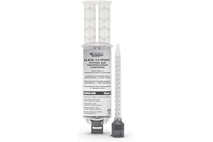 MG Chemicals 832HD Black 1:1 Epoxy Encapsulating and Potting Compound, 25 mL Dual Dispenser