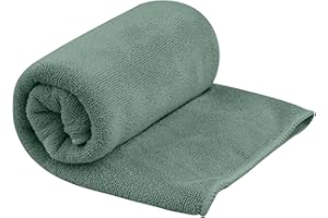 Sea to Summit - Tek Microfibre Towel - Bath Towel - Soft Terrycloth Feel - Super Absorbent & Quick Dry - Hang Loop & Case - For Camping, Boating & Gym