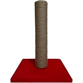 Herniks &Ccedil;ubuk Kedi Tırmalama Tahtası 40 Cm (Kırmızı)