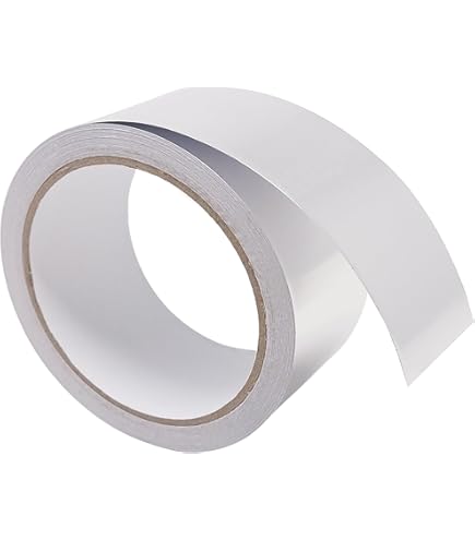 Aluminium tape 20, 48, 72, 96 mm x 50 m, zelfklevend als warmte-isolatie, voor kabelkanalen en polycarbonaatplaten 72mm Aluminium tape 20, 48, 72, 96 mm x 50 m, zelfklevend als warmte-isolatie, voor kabelkanalen en polycarbonaatplaten 72mm