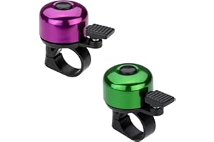 Paliston Bike Bell Bicycle Bell Crisp Sound for Adults Kids Boys Girls