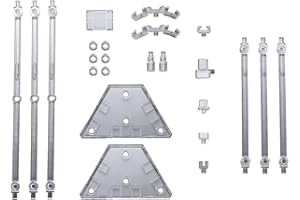BANDAI SPIRITS HG Mobile Suit Gundam Base d'affichage d'arme sorcière de Mercure, échelle 1/144, modèle en plastique à code couleur, gris