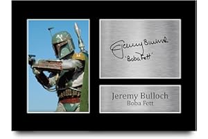 HWC Trading Jeremy Bulloch Signed A4 Printed Autograph Star Wars Boba Fett Print Photo Picture Display