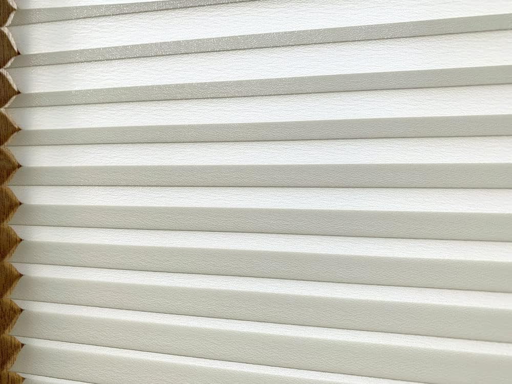 Pliper Ekru - Plise Cam Balkon Perdesi Yapışkanlı 3400002 (50 x 180)