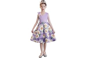 Cichic Girls' Party Dress 2-10 Years Flower Wedding Dress Elegant Formal Dress