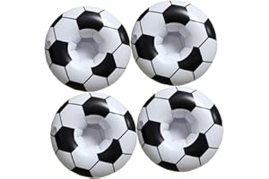 TOYVIAN 4 soportes para bebidas, almohadilla flotante para bebidas, para piscina, para bebidas, para la piscina, soporte para cerveza, posavasos hinchables, reutilizables