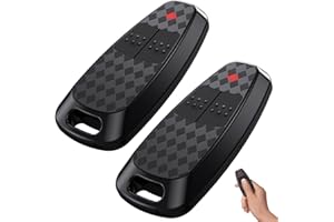 AHJ 2 Pièces Telecommande Portail Compatible avec CAME TOP 432EE, 432EV, 432NA, 433,92 MHz,Télécommande de Porte et de Garage, Télécommande à Deux Canaux Facile à Programmer