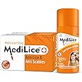 Medilice Lice & Scabies Combo | Anti Lice Lotion 30ml + Medicated Soap 75g | Suitable For All Skin Types of Men & Women | Trusted Brand Since 1998