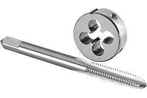 Burkit M6,5 x 0,5 zestaw gwintów i matryc praworęcznych, M6,5 x 0,5 gwintowników maszynowych i okrągłe matryce