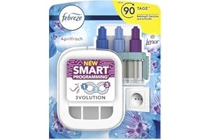‎FEBREZE Febreze 3Volution Duftstecker (20 ml) Lenor Aprilfrisch, Starterset, Raumduft und Lufterfrischer