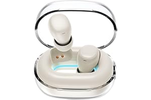 Xmenha Écouteurs Bluetooth Ecouteurs sans Fil oreillette Etanche IPX4 Bluetooth 5.3 avec Son HiFi Stereo Petit Taille de Poche Contrôle Tactil Casque sans Fil Sport