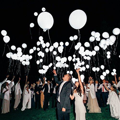 LED Ballons Lumineux Blanc Idéal pour Anniversaire Fête Soirée Marriage etc 20 Pièces
