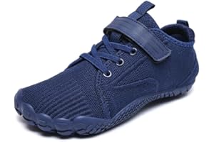 DAZFE Children's barefoot shoes, wide toe box, boys, girls, slippers, minimalist hiking shoes, sports shoes, running shoes, walking shoes, 26-37 EU
