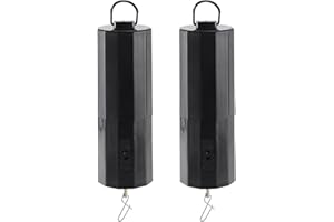 Comphic 2Pcs Hanging Display Motor Battery Operated Rotating Motor Multi-Purposes for Wind Spinner Yard Decor