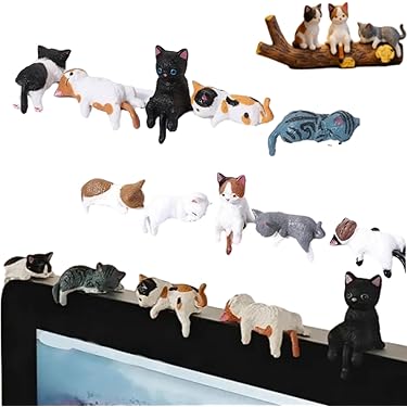 Kleine Kattenbeeldjes - Cartoon Hars Schattig Automobiel Ornament,5 Stuks Katjes Decoratie Voor Computer Monitor | Voor Op Bureau Raam Computer Woonkamer Slaapkamer Truck SUV Dashboard Vrouwen En Meis Kleine Kattenbeeldjes - Cartoon Hars Schattig Automobiel Ornament,5 Stuks Katjes Decoratie Voor Computer Monitor | Voor Op Bureau Raam Computer Woonkamer Slaapkamer Truck SUV Dashboard Vrouwen En Meis