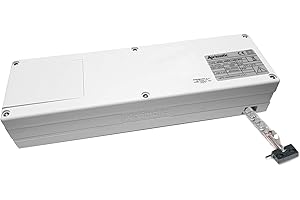 Aprimatic - Apricolor Varia - Attuatore lineare a catena - Motore elettrico 230v - Per l'apertura di porte e finestre - 230v - Bianco