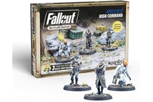 Modiphius Entertainment | Fallout Wasteland Warfare | Enclave: High Command | Miniatures | Unpainted