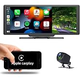 10" S&uuml;per HD IPS Dokunmatik Ekran Akıllı Ekran Araba Stereo &Ouml;n Kaydedici Dahili 12V-24V Kamyon Van Kablosuz Carplay Android O