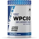 West Nutrition Saf Aromasız WPC80 400 gr 16 Servis