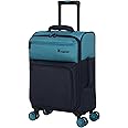 it luggage Duo-Tone 22" Softside Carry-on 8 Wheel Spinner, Capri Breeze/Dress Blues, 22", Duo-Tone 22" Softside Carry-on 8 Wheel Spinner