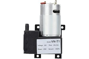 YWBL-WH Pompa próżniowa DC 12V/24V Mini, 10L/min Cicha sprężarka powietrza VN-T1((DC24V))