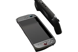 Savage Raven by Skull & Co. StandGrip for Nintendo Switch 2: A Soft Protective Case with Textured Grips Full Protection and Stand, Shock-Absorption Non-Slip and Anti-Scratch Cover Design- Smoky Black