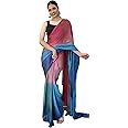 Satrani Women'S Chiffon Ready To Wear Saree With Unstitched Blouse Piece