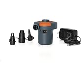 Bestway Sidewinder&trade; 12 V AC/DC elektrikli hava pompası 490 l/dk, gri