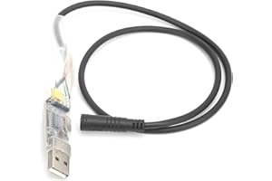VGEBY Accesorios para Bicicletas Eléctricas, Cable de Programación USB para Motor de Bicicleta Eléctrica para BAFANG BBS01 BBS02 BBS03 BBSHD Mid Drive Motor Kit