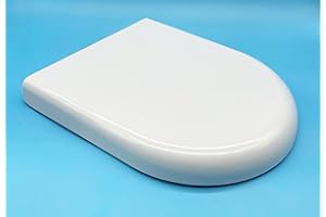 PLASTISAN Tapa y asiento de inodoro con caída amortiguada compatible con Meridian Roca - (Modelo Antiguo)