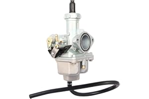AMZSKU PZ27 Vergaser 27mm mit Vergaser Kabel Ersatz für 100ccm 125ccm 150ccm 200ccm Pit Dirtbike 3 Wheeler Go Cart Motor.
