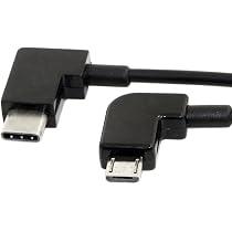 Geflochtenes USB-C Kabel Für DJI Drohnen – 15 Cm, 90° Winkel, Für Mini 2, Mavic 3, Air 2S Fernbedienung