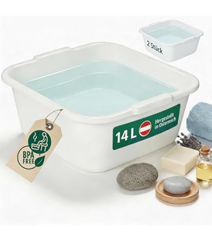 Metselbak, vierkant, 65 liter, voor bouwplaats, huishouden, tuin, mortelbak, extreem stabiele bouwemmer met versterkte bodem, set van 3, 65 liter