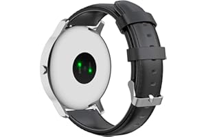 Disscool Wymienne paski do Nokia withings steel hr/NOKIA STEEL/NOKIA STEEL HR (20 mm), szerokość 20 mm, miękki pasek z prawdziwej skóry do Nokia ze stalowymi hr