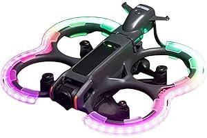 TOSUNY Propellerschutzbügel für Avata 2 Drohne, Avata 2 RGB Bunter Propellerschutz Bumper, Prop Bumper Anti Collision Schutzhülle für AVATA Zubehör