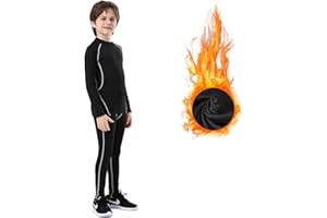 DreiWasser Niños Ropa Interior Térmica Esqui Niño Niña Conjunto Termico Conjunto Ropa Interior Térmica para Niños para Running Snowboard Montaña Ciclismo Futbolístico Deportes de Invierno Gr.110-170