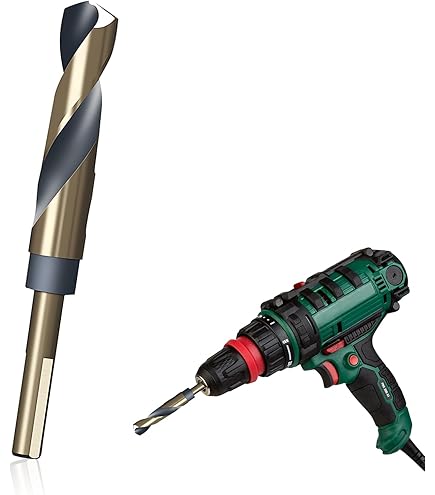 Broca De Acero Alta Velocidad 4241, 12 Mm Corte, Vástago 10 Mm, 150 Mm Total - Para Madera, Plástico, Metal Blando