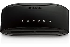 D-Link Fast Layer 2 DES-1005D/E Przełącznik Ethernet, None, Czarny, 5 Portów