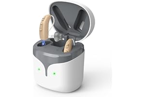 TKING Rechargeable RIE Receiver In Ear Sound Amplifier, Assist With Listening to Music and Watching TV