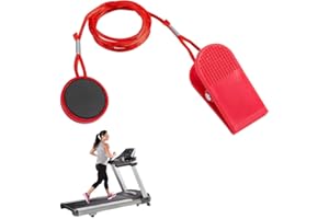 ZORVYN Blocco Tapis Roulant,Chiave Magnetica di Sicurezza,Blocco di Sicurezza Tapis Roulant,Serratura Magnetica per Interruttore di Sicurezza a Chiave Universale per Tapis Roulant,Most Treadmills
