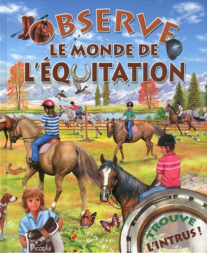 couverture de : Observe le monde de l'&eacute;quitation
