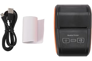 Mavaol termisk kvittoskrivare Bluetooth USB High Speed ​​90 mm/s 1D 2D streckkod POS-skrivare Bläckfri Lågt underhåll för res