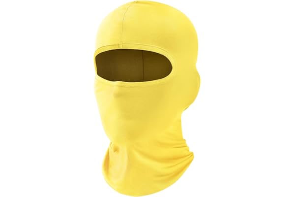 Fuinloth Pasamontañas Moto, Balaclava Verano Protector UV Deportes al Aire Libre Hombre y Mujer