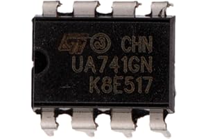 BOJACK UA741General Purpose High Gain Operational Amplifier UA741CN Single Op Amp DIP-8 (Pack of 20 pcs)