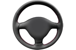 MEWANT Funda de Volante para Golf 4 para Passat B5 para Polo MK6 para Seat Leon 1M para Fabia