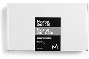 Maurten Solid 225 & Solid 160 Energy Bars - 12-Pack on oat and rice base - Power Bar with 40g carbohydrates for endurance sports like cycling and marathon - Low-fiber, vegan & gluten-free