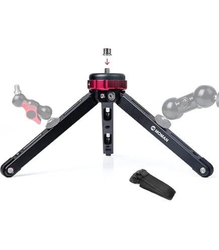 Mini Trépied Neewer Pour Appareil Photo - Rotule 360° Et Griffe - Compatible IPhone, Canon, Sony