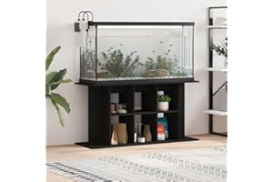 Rantry Mobili Supporto per Acquario 100x40x60 cm in Legno Multistrato Nero, Mobili per Casa Interno Esterno Soggiorno Camera da Letto