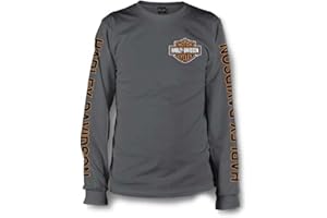 Wisconsin Harley-Davidson Herren Long Sleeve Shirt