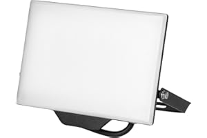 Miratic Lampa Zewnętrzna Lampa Zewnętrzna na Dom Energooszczędna i Trwała Lampa Led Elewacyjna IP65 aluminium + poliwęglan Kąt świecenia 110° (50W 4000lm)